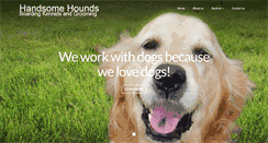 Desktop Screenshot of handsome-hounds.com